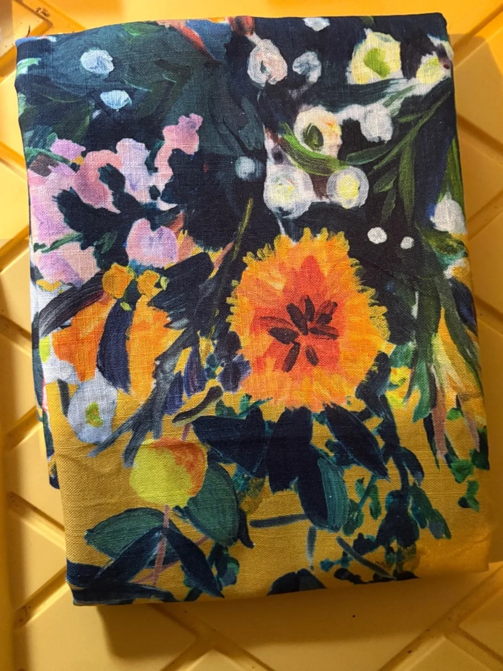 Anthropologie Marcene Bouquet Shower Curtain
